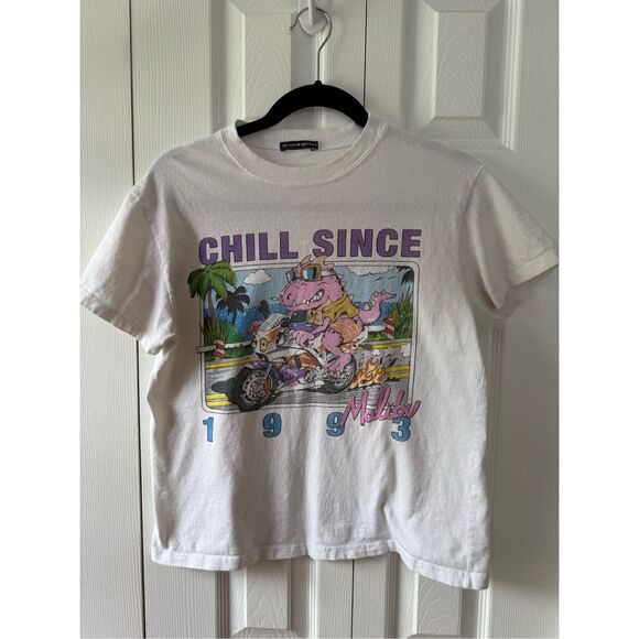 Brandy Melville Tops - Brandy Melville Chill Since 1993 Malibu Graphic Tee Shirt